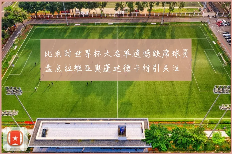 比利时世界杯大名单遗憾缺席球员盘点拉维亚奥蓬达德卡特引关注